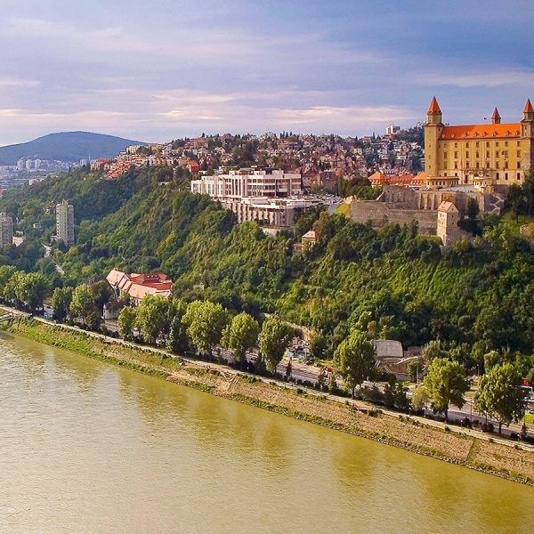 Vistas del Danubio desde Bratislava Bratislava