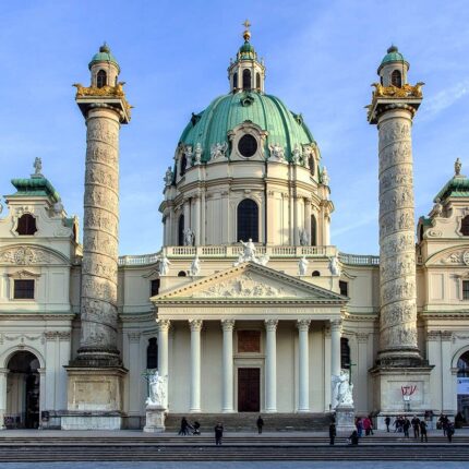 Catedral St Charles en Viena (Austria)