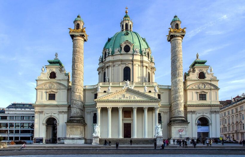 Catedral St Charles en Viena (Austria)