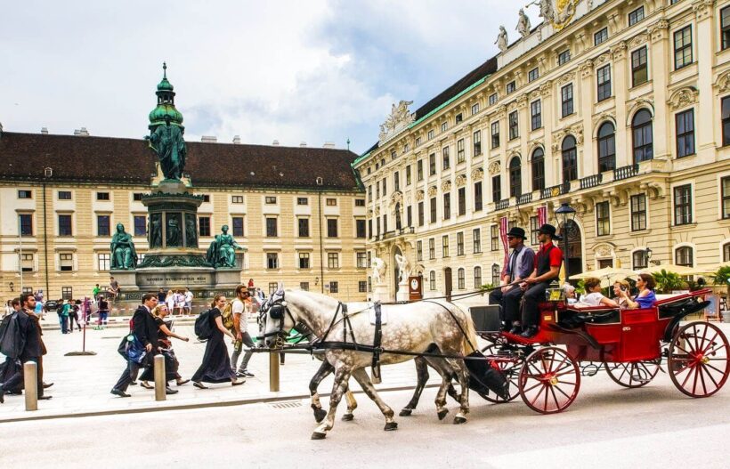 Paseo en carruaje, Viena
