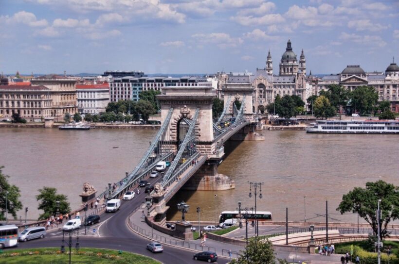 Panorama Budapest Danubio